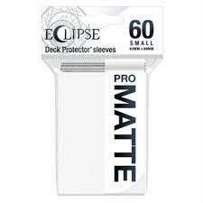 Deck Protectors Small: Pro-Matte Eclipse Arctic White 60ct UPR15636